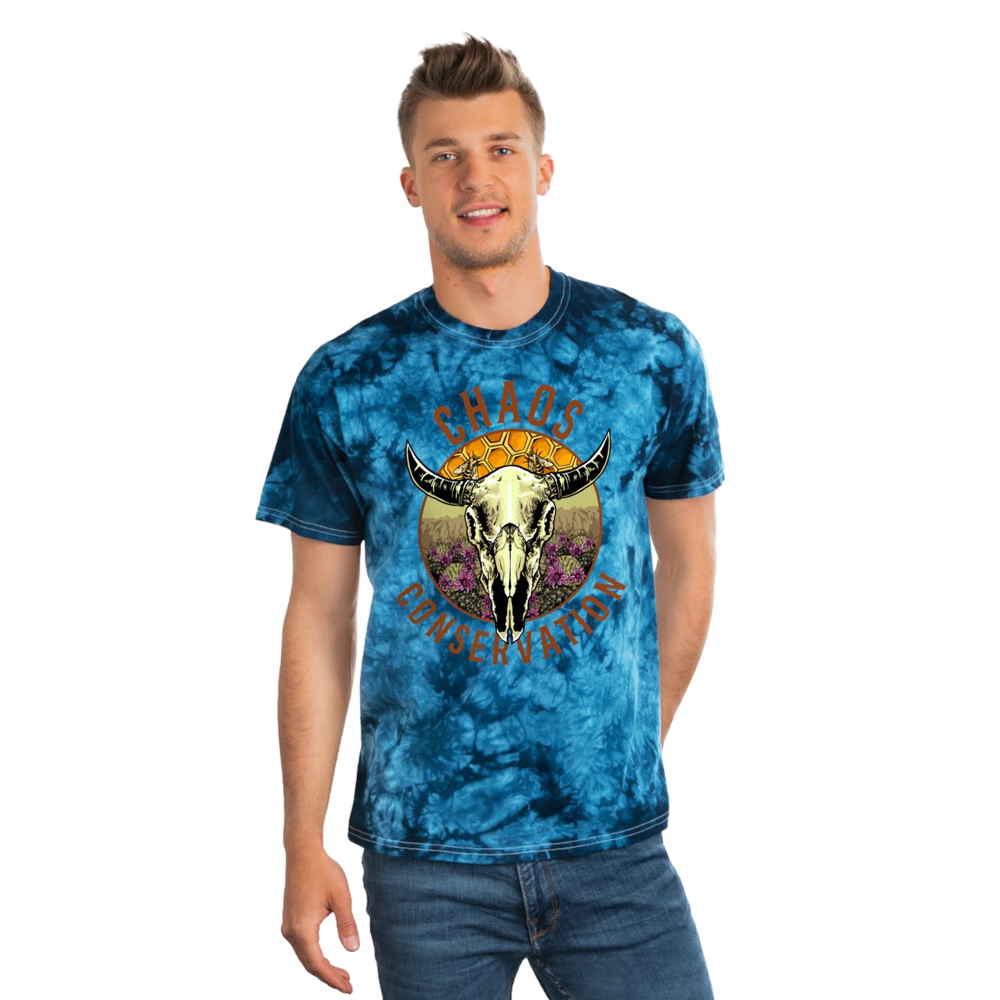 Chaos Conservation Tie-Dye Tee